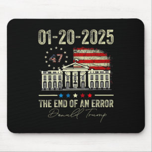 Mousepad 01-20-2025 O Fim De Um Presidente Inaugurado