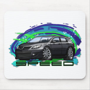 Mousepad 07-09 Speed3_Black