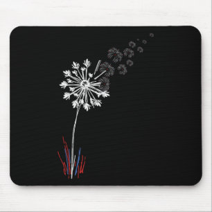 Mousepad 1º De Julho Flor Fofa Patriótica Americana 1