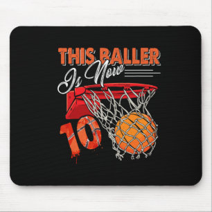 Mousepad 10º aniversário do Bysketbyll Diversão de 10 anos 