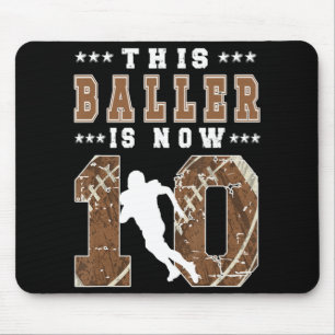 Mousepad 10º Aniversário Futebol Boy Dez Anos P
