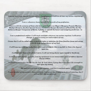 Mousepad 10º forças especiais criaram forte veteranos de ca