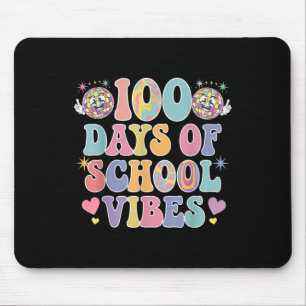 Mousepad 100º Dia da Escola Víbias Sorriso Bonito 100 Dias