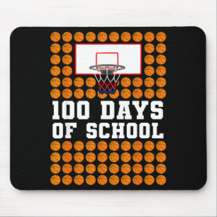 Mousepad 100º Dia De Basquete Escolar Infantil 100 Dias De
