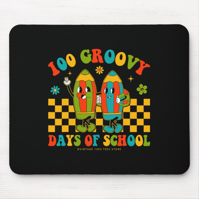 Mousepad 100º Dia de Camisas Escolares Professores Alunos G (Frente)