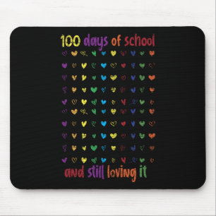 Mousepad 100º Dia De Estudantes Meninas Oferecidas 100 Dias
