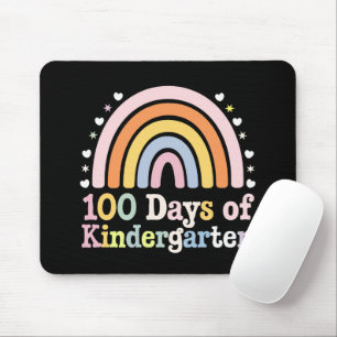 Mousepad 100º Dia do Professor de Jardim de Infância Crianç