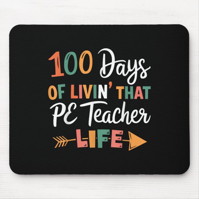 Mousepad 100.º Dia da Educação Física De Professores De Pe (Frente)