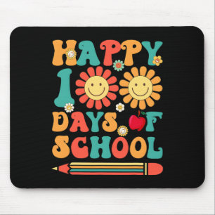 Mousepad 100.º Dia Da Educação, Professora Groovy - 100 Dia