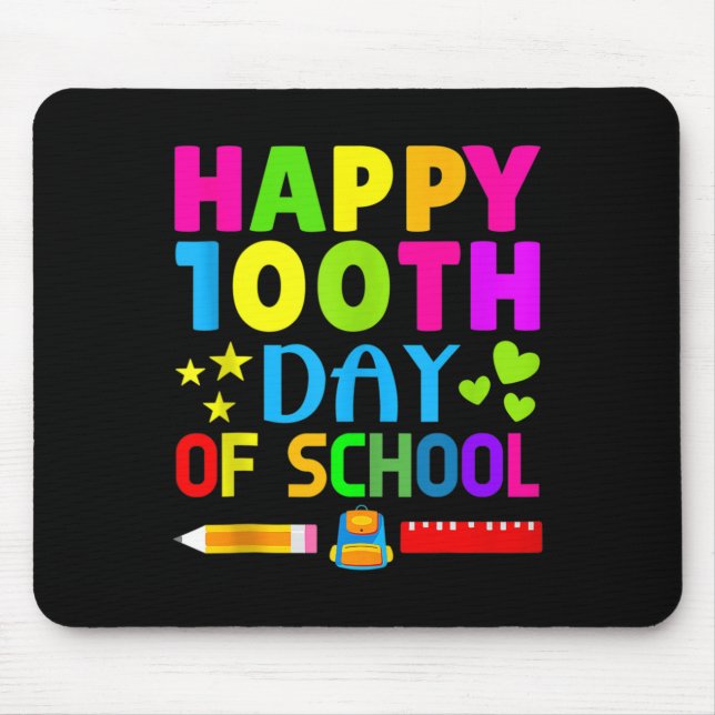 Mousepad 100.º Dia De Estudantes Professores Jovens Profess (Frente)