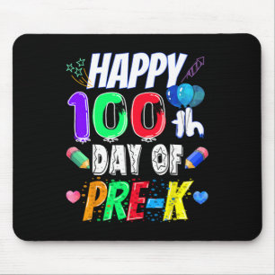 Mousepad 100.º Dia De Professores Presentes 100 Dias De Pro
