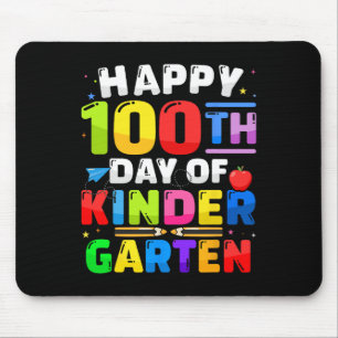 Mousepad 100.º Dia Do Jardim De Infância 100 Dias Para Cria