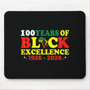 Mousepad 100 Anos de Excelência Negra História Arte