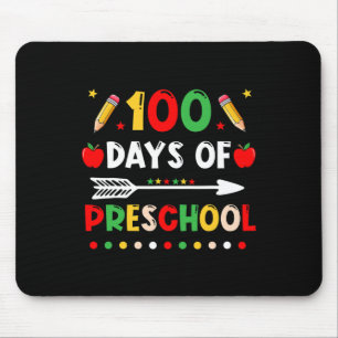 Mousepad 100 Dias De Adultos De Comemoração Pré-Escolar Bo