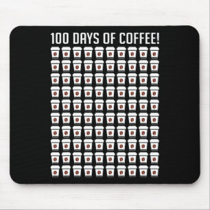 Mousepad 100 Dias De Apreciação Do Professor De Café 100 Di