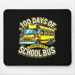 Mousepad 100 Dias De Condução Do Ônibus Escolar 2