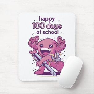 Mousepad 100 dias de convite escolar