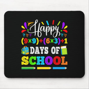 Mousepad 100 Dias De Escola 100ª Criança De Professores De