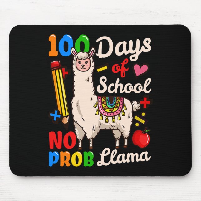 Mousepad 100 Dias De Escola 2 (Frente)