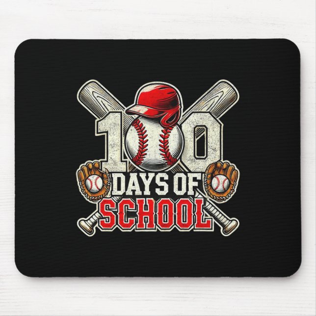 Mousepad 100 Dias De Escola Vendem Crianças Do 100º Dia (Frente)