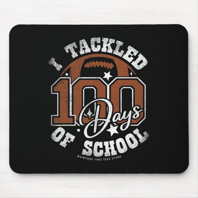 Mousepad 100 Dias De Futebol Escolar Meninos Do 100º Dia (Frente)