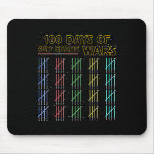 Mousepad 100 Dias De Guerra Do 3º Ano 100º Dia Da Escola
