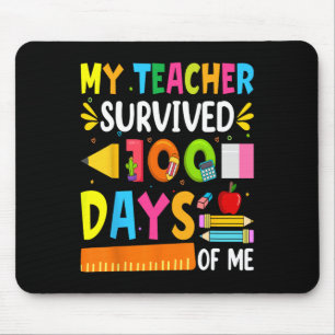 Mousepad 100 Dias De Meninos Escolares Meninas Crianças Pro