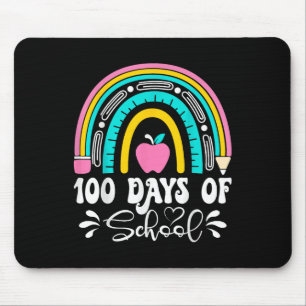 Mousepad 100 Dias De Professora Arco-Íris 100 Dia De