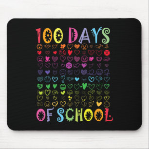 Mousepad 100 Dias De Professora Crianças De Ensino Menino 1
