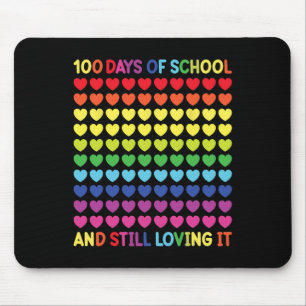 Mousepad 100 dias de Professores e Crianças de Coração Cort