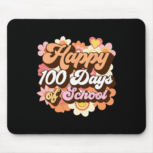 Mousepad 100 Dias De Professores Escolares Crianças Comemor (Frente)
