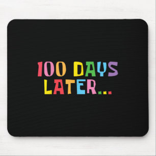 Mousepad 100 Dias Depois 100. º Dia De Professores Crianças