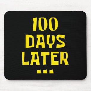 Mousepad 100 Dias Depois 100. º Dia De Professores Crianças