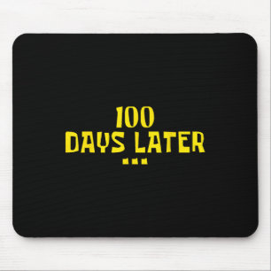 Mousepad 100 Dias Depois 100. º Dia De Professores Crianças