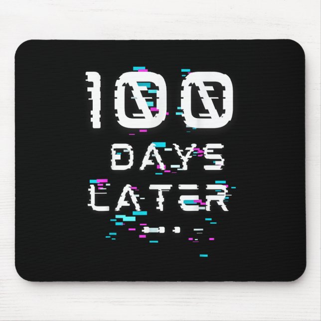 Mousepad 100 Dias Depois, 100 Dias De Derrame Escolar (Frente)