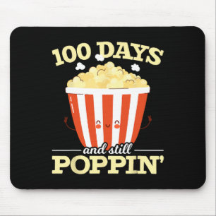 Mousepad 100 Dias E Ainda Poppin Popcorn Movie 100 Dias O