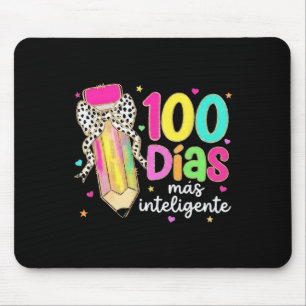 Mousepad 100 Dias Mais Inteligente Professor de Espanhol 10