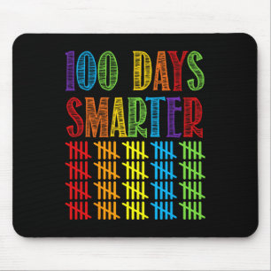Mousepad 100 Dias Mais Inteligente Professor De Jardim De I