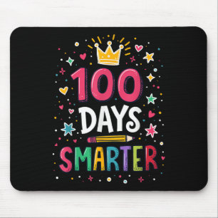 Mousepad 100 Dias Mais Inteligente Professora 100.º Dia De