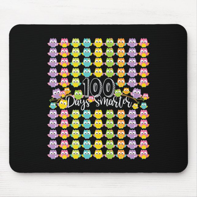 Mousepad 100 Dias Mais Inteligentes - 100º Dia De Crianças  (Frente)