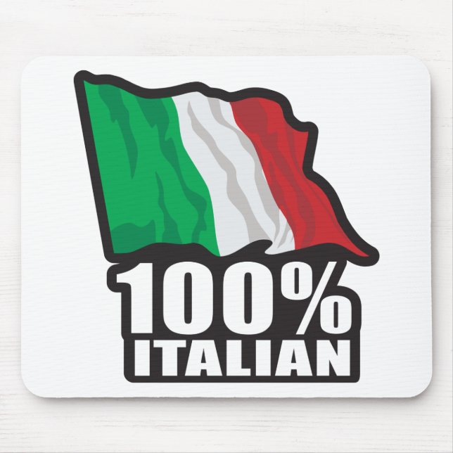 Mousepad 100% Italiano (Frente)