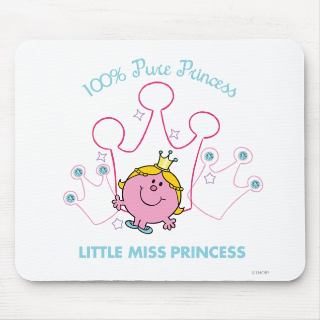 Mousepad 100% Pura Princesa - Pequena Miss Princesa (Frente)
