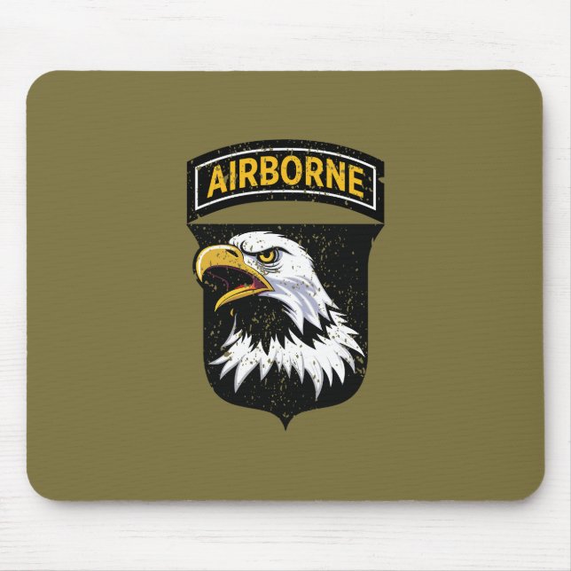 Mousepad 1010Grunge da Divisão de Aeronaves "Eagles Gritant (Frente)