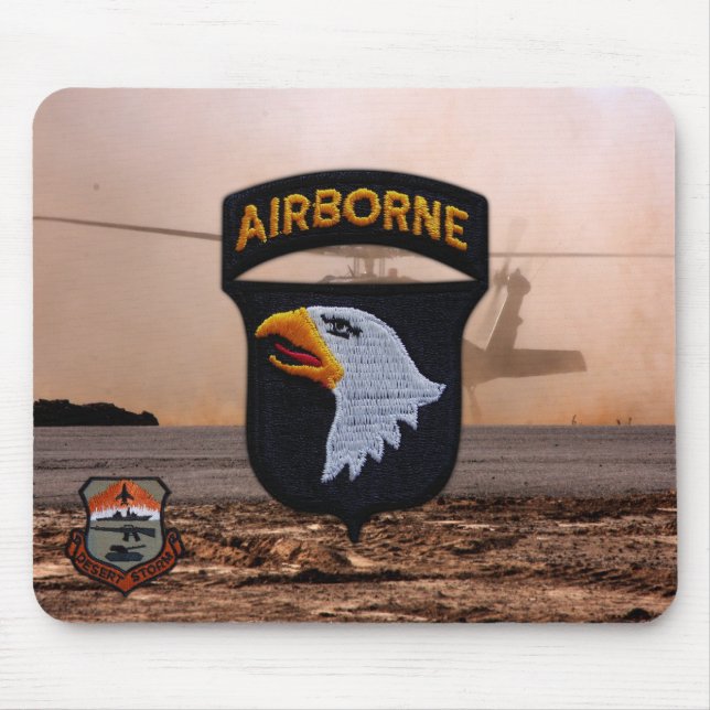 Mousepad 1010Vetes de guerra do golfo de divisão aérea da r (Frente)