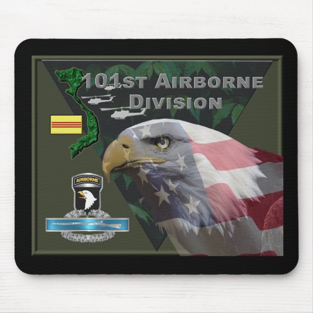 Mousepad 101st Airborne Division Vietnam Veteran (Frente)