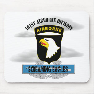 Mousepad 101st Divisão aerotransportada "Eagles gritando "