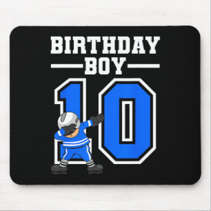 Mousepad 10.º Aniversário - Hóquei no gelo com 10 anos
