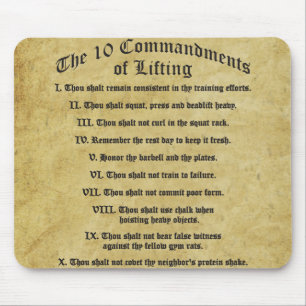 Mousepad 10 Autorizações de levantamento