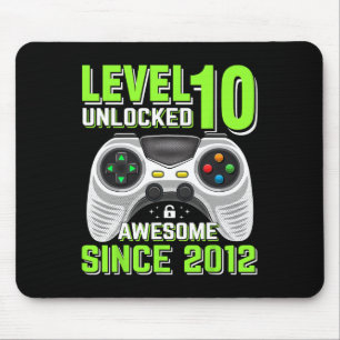 Mousepad 10 Vídeo Jogo 2012 Desbloqueado 10º Aniversário