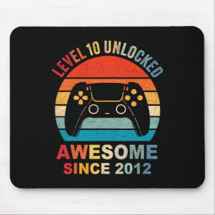 Mousepad 10 Vídeo Jogo 2012 Desbloqueado 10º Aniversário